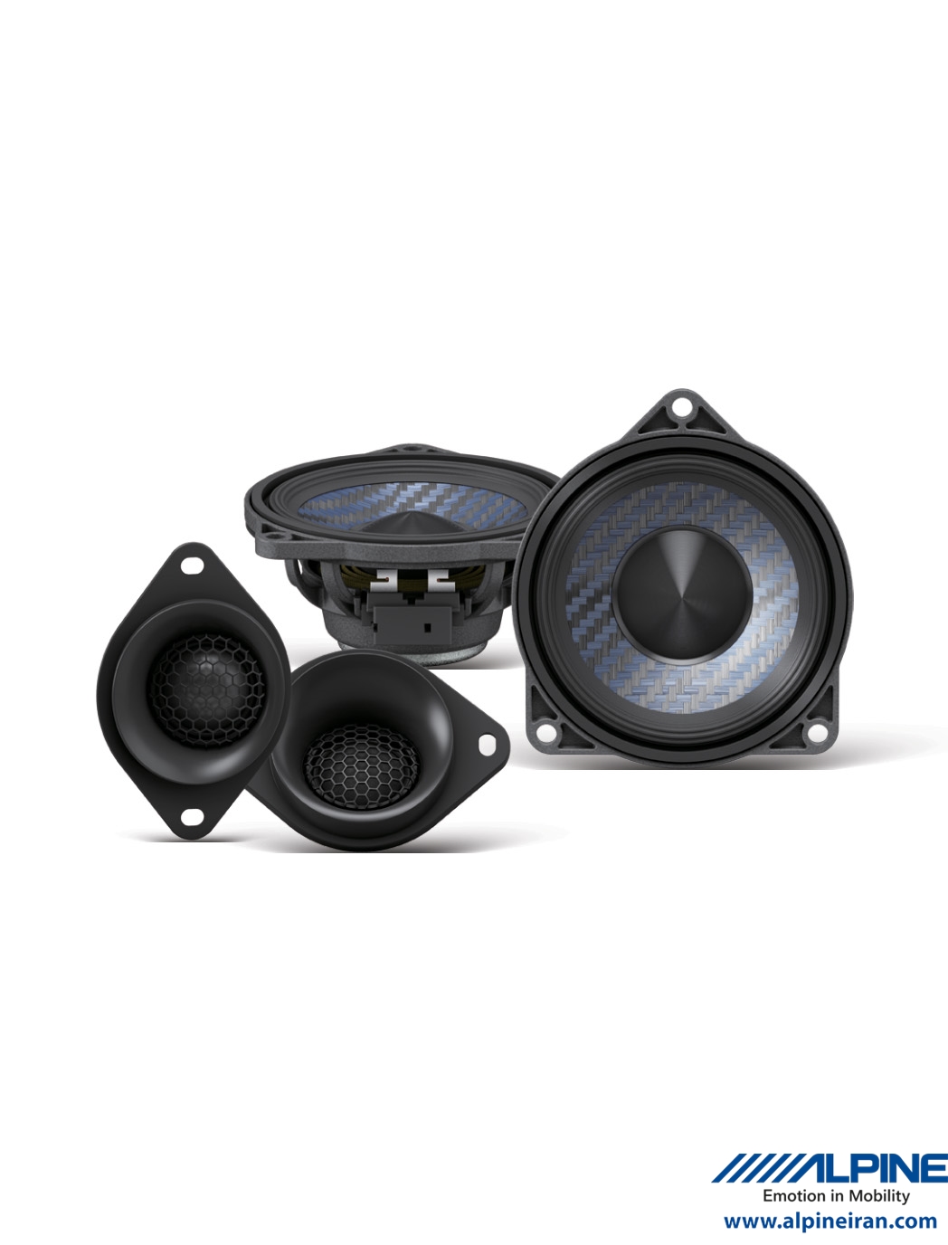 Alpine DP2-40C-B کامپوننت آلپاین