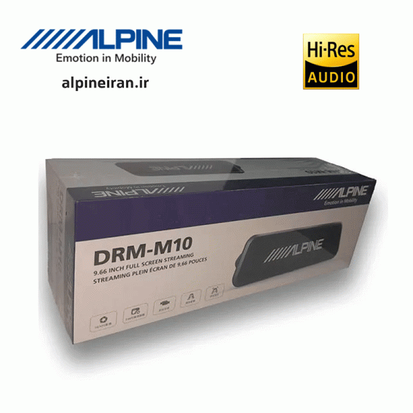 Alpine  DRM-M10 دوربین ثبت وقایع آلپاین 4K